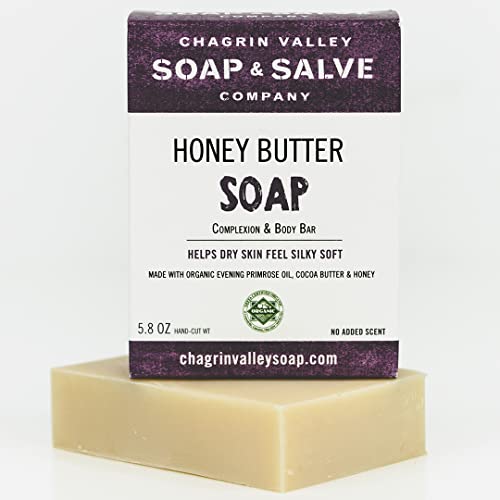 Chagrin Valley sapun & amp; Salve organski prirodni sapun Bar - med puter