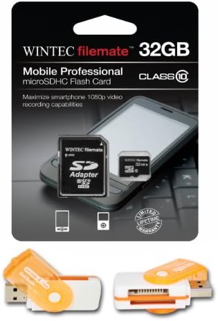 32GB MicroSDHC klase 10 velike brzine memorijska kartica. Savršeno odgovara za T-Mobile HD2 Mytouch. A besplatno Hot Deals 4 manje velike brzine sve u jednom čitač kartica je uključen. Dolazi sa.