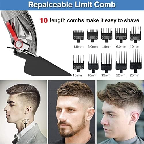 Hatap trimer za kosu M5F šišanje kose trimer za kosu za muškarce profesionalna brijačka mašina za rezanje kose 7000rpm 2 zupčanika koja završava njegu kose i stil