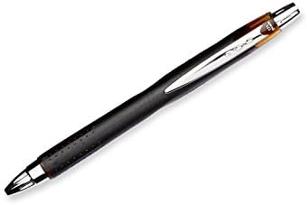 uni-ball Jetstream RT BLX hemijske olovke na uvlačenje srednje tačke, 1,0 mm, smeđe/crne, 12 pakovanja