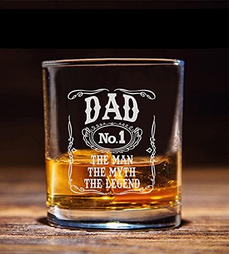 Neenonex Tata čovjek mit legenda broj jedan Whisky Glass-čaša za piće za tatu
