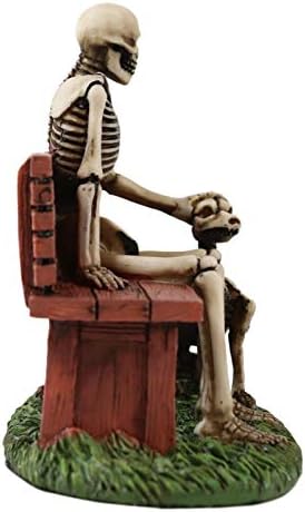 EBROS LJUBAV Nikad ne umire kostur čovjek potapšući svog prijatelja pasa parkovskim klupama Figurica 5 Visok
