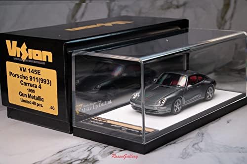 1/43 skala Eidolon Make up modeli automobila 911 Carrera 4 1995 pištolj mat VM145E