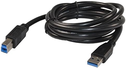 HQRP 6FT USB 3.0 Tip A-musko do B-mužjaka za HOOTOO HT-UH010 7-port USB3.0 HUB plus HQRP coaster