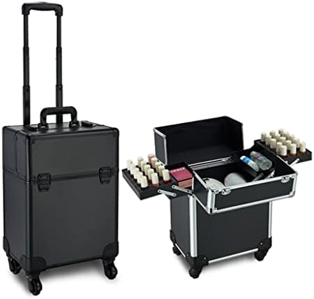 N / A Kozmetički kofer Travel Veliki kapacitet Kozmetički skladišni prostor za pohranu Skladište valjka Beauter Barber Tlolej