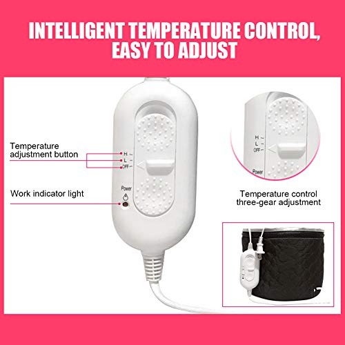 Električna toplotna kapa, električna kapa za grijanje za domaćinstvo podesiva sa 3 načina kontrole