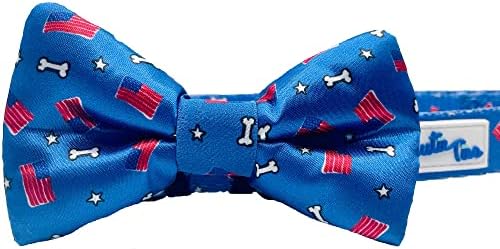 Cutie kravate za pse luk u Sjedinjenim Državama - 2 x 4 Premium kvalitetna luka za pse - fantastična maja