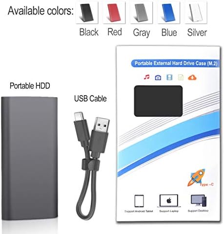 Vanjski tvrdi disk 2TB USB3.1 za PC, MAC, Desktop računar, Wii u, Xbox