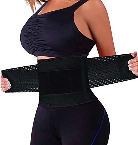 QEESMEI Waist Trainer pojas za žene & Muškarac-struk Cincher trimer gubitak težine Ab pojas-Slimming Body Shaper Belt