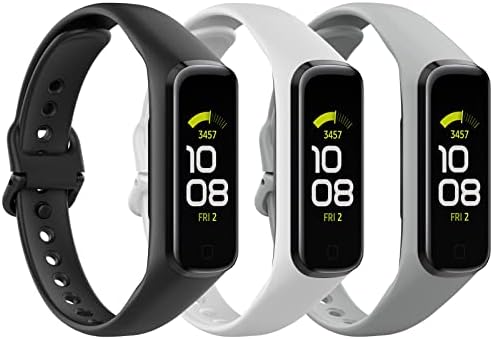 Moko 3Pack Watch Band kompatibilan sa Samsung Galaxy Fit 2, mekom TPE zamjenskom sportskom remen