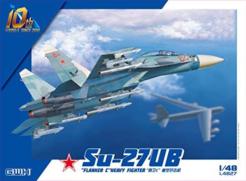 LNRL4827 1: 48 veliki zidni hobi Su-27ub Flanker C [model komplet za izgradnju]