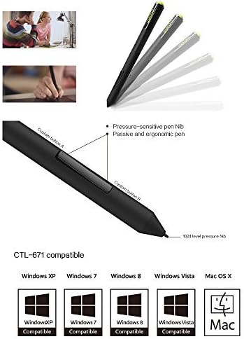 Wacom banboo one Pen Tablet za PC/MAC boja: CTL671, Model:, Alati & Vanjska trgovina