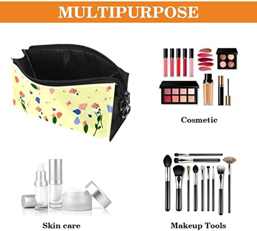 Tbouobt pokloni za muškarce Žene šminke torbe toaletne torbice Male kozmetičke vrećice, cvjetni pastoralni