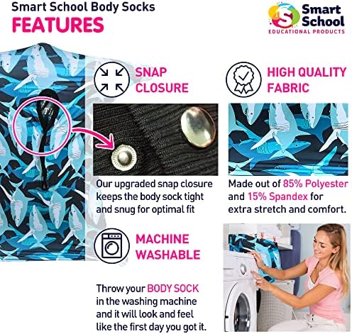 Smart School edukativni proizvodi Body Sock senzorni omotač za cijelo tijelo za djecu
