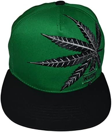 Popfizzy šešir od korova, šeširi od listova, kapa od kanabisa Snapback, bejzbol kape od marihuane, šešir