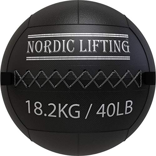 Nordic Lifting Super Heavy Duty oblozi za zapešće - zeleni snop sa zidnom loptom 40 lb