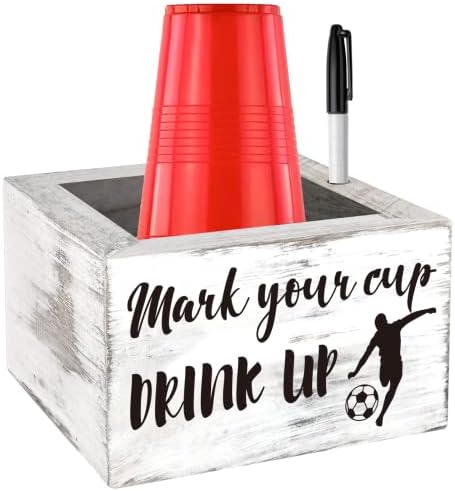 Držač Solo čaša u fudbalskom stilu sa prorezom za markere označite svoju šolju i popijte šolje dozator