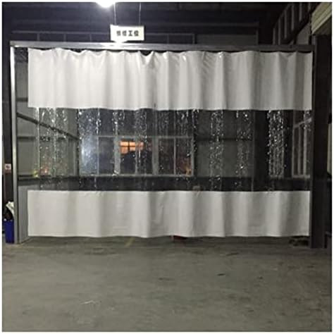 ASPZQ prozirna cerada 0,5 mm debljina vanjska vinilna zavjesa Vrtna garaža Kampiranje kiše otporne na šatorne