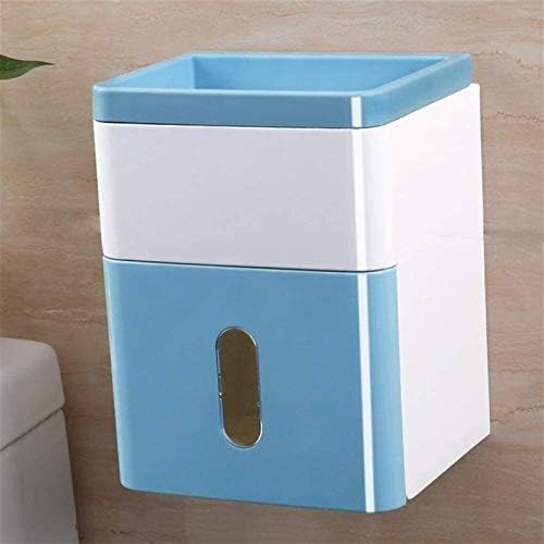 MAEVEN toaletni držač za toaletni toalet kutija za tkivo kupatilo perforirano - besplatni multifunkcionalni toaletni papir kutija vodootporni nosač za toaletni nosač papira držač za salvete