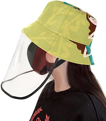 Zaštitni šešir za odrasle sa štitnikom za lice, ribarski šešir protiv sunčeve kape, majčinska dana djevojka