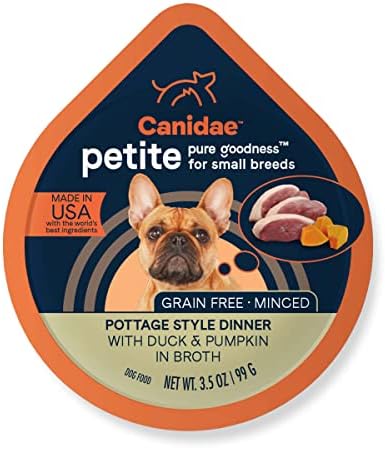 Canidae Pure Petite Premium mokra hrana za male pasmine, mljevena sa patkom & amp; bundeva, 3.5