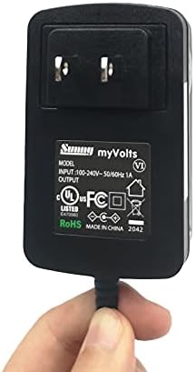 Myvolts 9V adapter za napajanje kompatibilan sa/zamjena za Casio kl-7200 štampač etiketa-US Plug