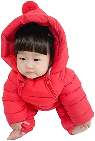 Dječaci dječaka Djevojke dugih rukava Čvrsta boja Zimska kaput jaknu zadebljana vjetra otporna na toplo