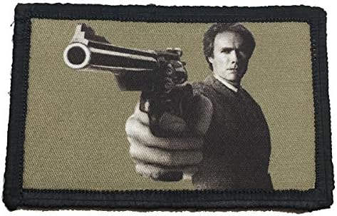 Clint Eastwood 44 Magnum Revolver Morale Patch Funny taktička vojska 2x3