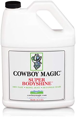 COWBOY MAGIC Super Bodyshine brzo sušenje odbija prašinu raspetljavanje kose Refill galon