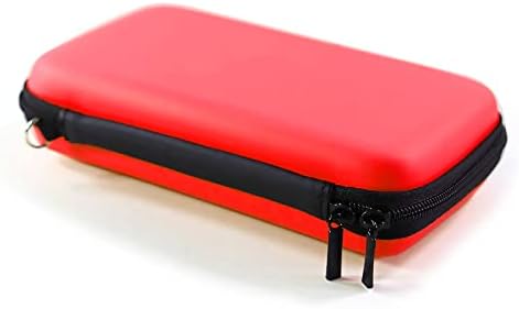 New2DSXL tvrda torba za nošenje Crvena zamjena, kompatibilna sa za Nintendo Nova 2DS New2DS XL ll 2dsll ručna