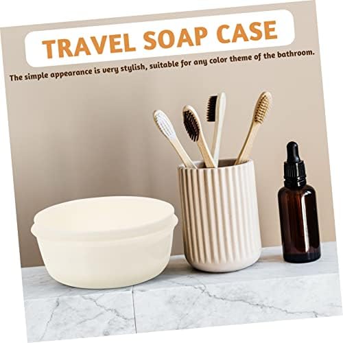 ZERODEKO 2PCS PUTOVNI SOAP SOW sapun sa spremnikom za pranje posuđa za kampiranje sapun za smeštaj sa sapunom
