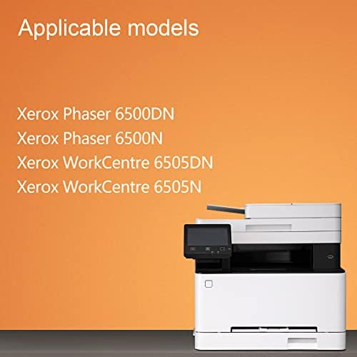 Saiboya prerađeni 4PK Phaser 6500 Toner zamjena za Xerox Phaser 6500 WorkCentre 6505 printera.