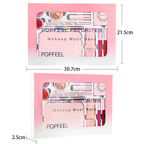 BONNIE CHOICE all-in-one Poklon Set za šminkanje, komplet šminke za žene početnici Full Kit Cosmetic, Essential