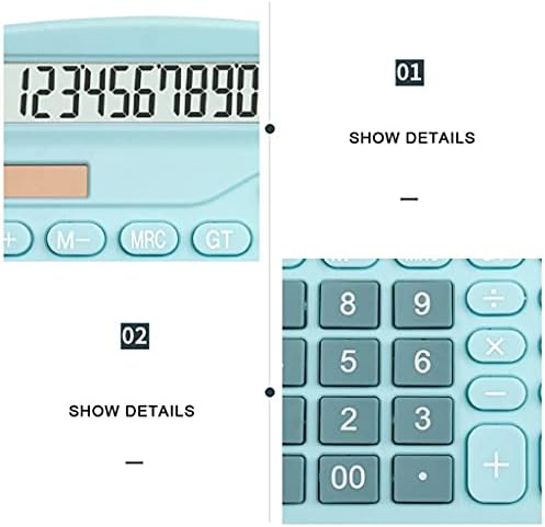 Cujux digitalni naučni kalkulator 12-znamenkasti radni stol Solarni kalkulator Alat za računovodstvo