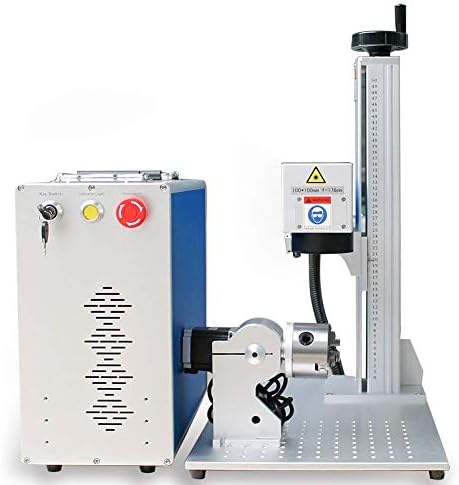 30W mopa laserski engraver laserski stroj za laser, mopa vlakna laserska mopa JPT M7 sa 110 × 110 mm objektivom