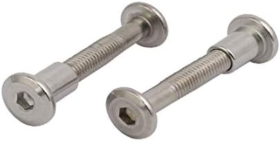 Novi Lon0167 5kom M6x12mm Ženski navoj od nerđajućeg čelika T-Nuts w M6x35mm muški navoj (5 stücke M6x12mm