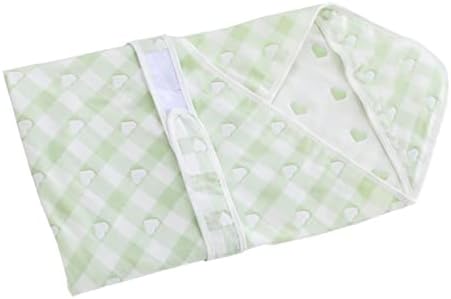 Toyvian pločasti ručnici za male plišane bebe pokrivače dojenče za dijete za mlaku sa spavanjem Sack