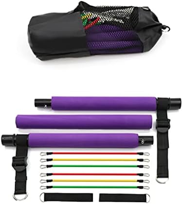 ZLXDP Yoga Pilates bar štap sa trakom za otpor domaća teretana za toniranje mišića Bar fitnes za rastezanje