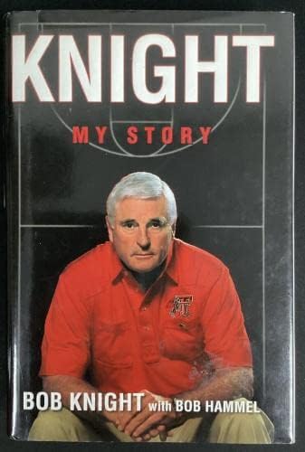 Bob Knight potpisao knjigu Moj priču Košarka Indiana ￼￼Hoosiers￼ Auto Hof JSA 902 - AUTOGREME KOKE KOŠARIJE
