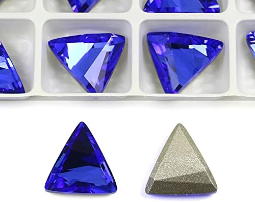 Dongzhou Crystal Fancy Stone uljepšana velika trokuta za rinestone Veliki foling rhinestones za izradu nakita, odjeću, torbu, obuću, zanata, uradi sam