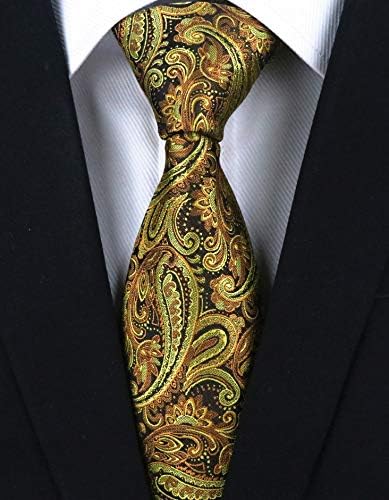 Secdtie muške Paisley kravate žakard tkane ručno izrađene jedinstvene dizajnerske kravate