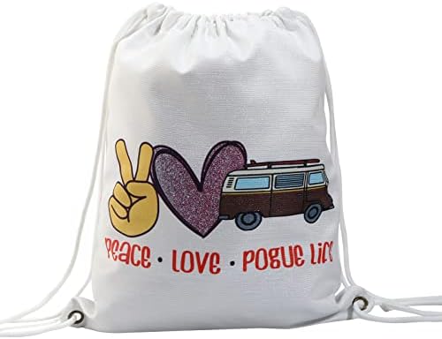 Tsotmo Pogušni baksak TV show poklon mir Love Pogue Life ruksak Hippie Poklon za Pogue navijači TV emisija Ljubitelji poklon