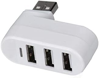 PULABO rotirajući 3 portovi USB Hub 2.0 USB Splitter Adapter velika brzina prenosivi bez instalacije