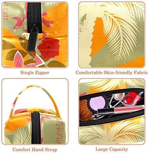 Tbouobt kozmetičke vrećice za žene, torba za šminku Travel Toaletska torba Organizator, Havajski cvjetni