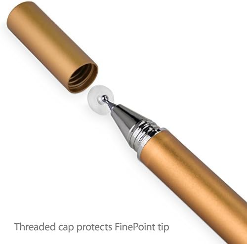 Boxwave Stylus olovka Kompatibilan je sa Lenovo IdeaPad 5i - Finetouch Capacitiv Stylus, Super precizan olovka Stylus - zlato šampanjca