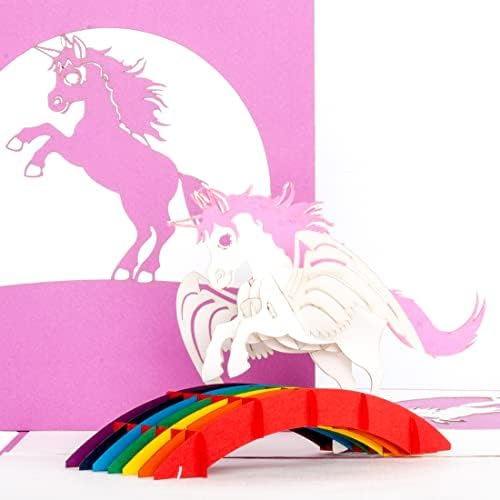 Ručni nomads Rainbow Unicorn 3D pop up karton