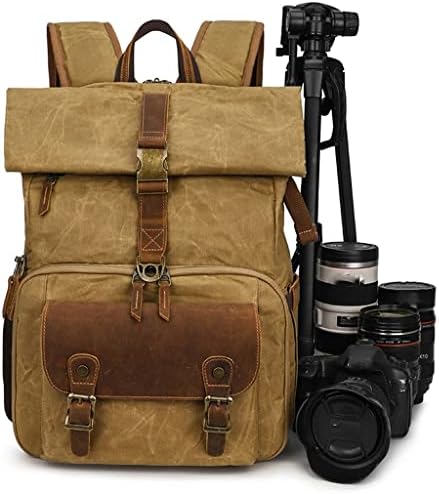 Zcmeb Kamera platno Batik vodootporan Fotografije Vanjski Wear-Resistant Photo DSLR ruksak