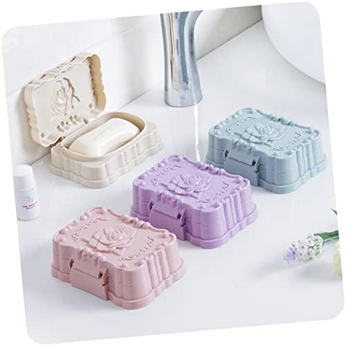 Hanabass Box Plastični držač sapuna Prenosni sapun plastični sapun sapun sapun odvoda za toaletni sapun sapun