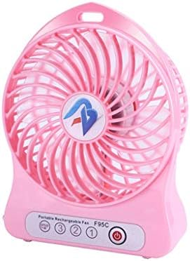 Htllt Prijenosni ventilator Električni ventilatorski punjivi mini prijenosni ultra-mirni radnoj