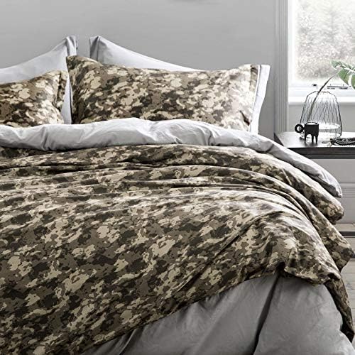 Eikei kamuflažna posteljina prekrivač pokriva pamuk vojno spavaća soba inspirirana vojska minimalistička